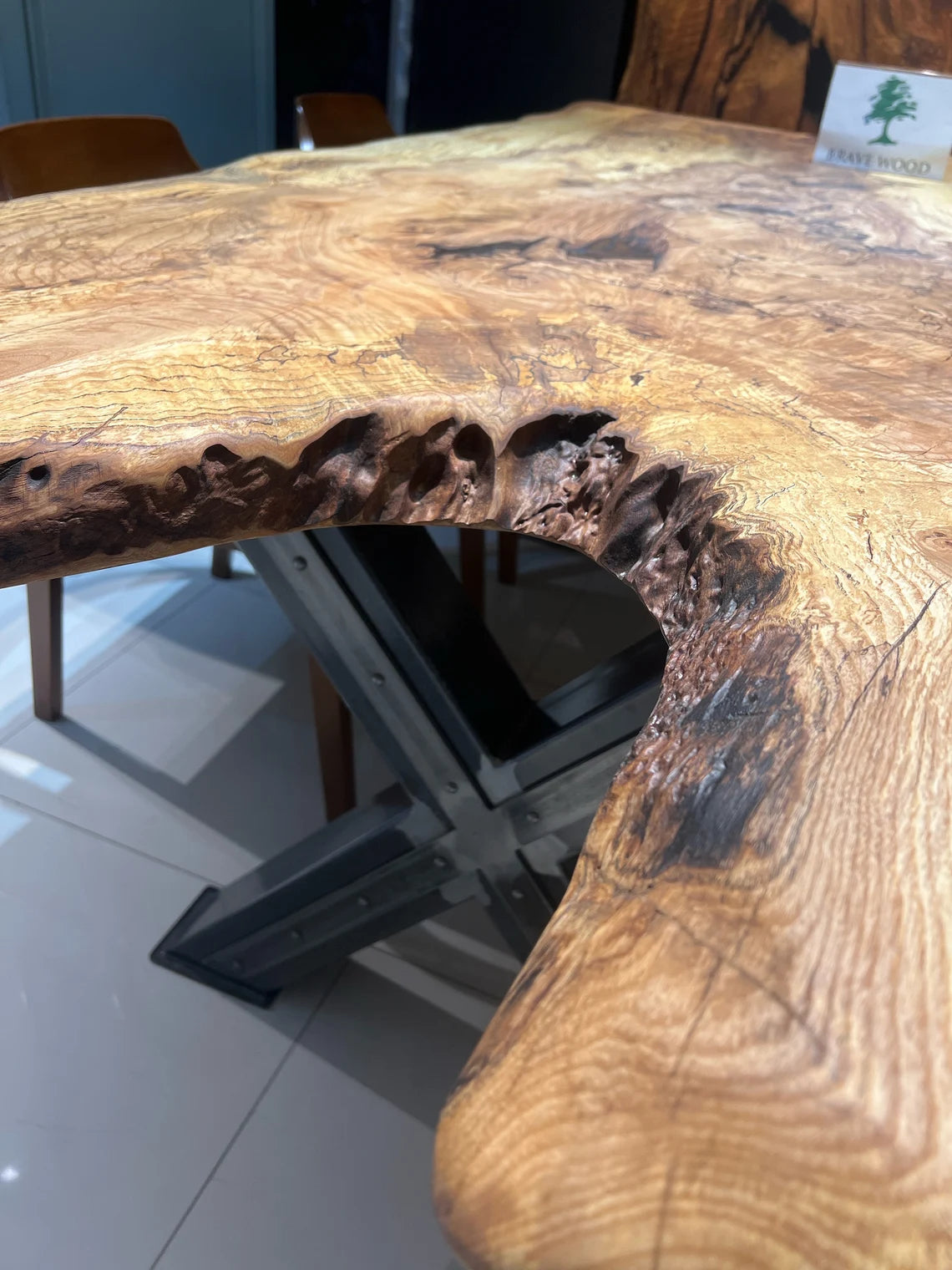 Dining room table, Ash tree, Custom live edge resin dining table, Dinner table, Natural edge table, Meeting table,Conference table