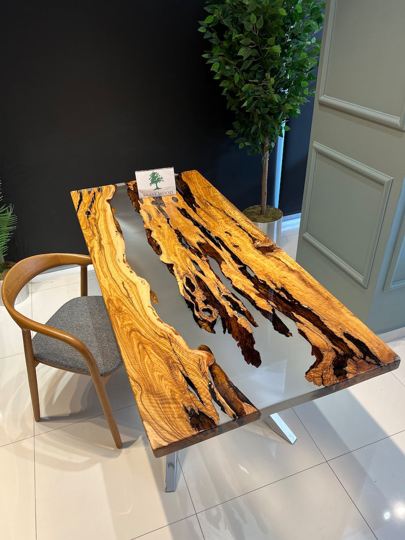 Clear epoxy, Conference table, Epoxy olive table, Living room table, , Clear epoxy, Dining room table, Special design table